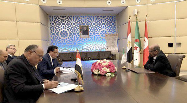 Algeria, Tunisia, Egypt Hold Ministerial Talk over Libya Algeria, Tunisia, Egypt Hold Ministerial Talk over Libya